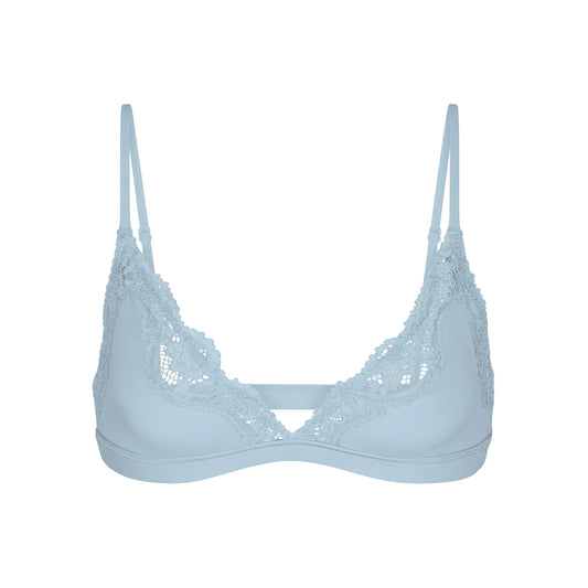 FITS EVERYBODY LACE TRIANGLE BRALETTE | DENIM